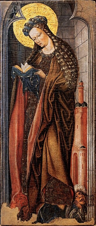 Portrait de Barbe la grande martyre